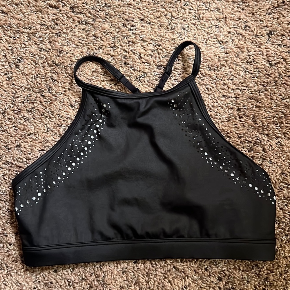 Victoria’s Secret Sport high neck black sports bra
